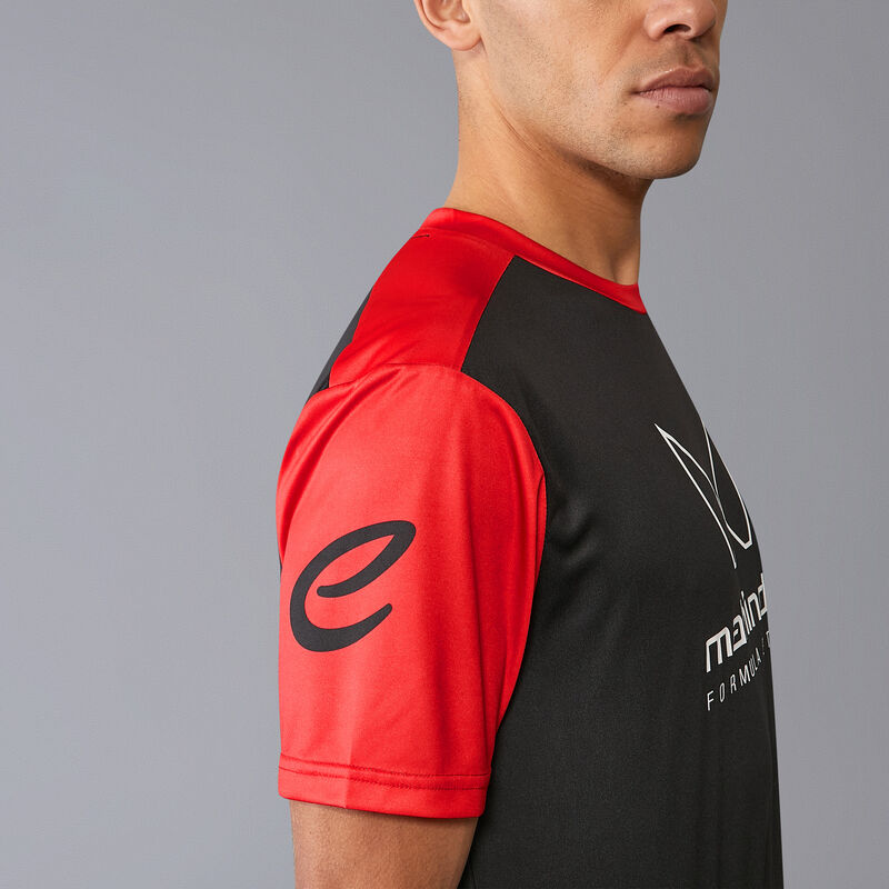 FE FW MENS MAHINDRA RACING TEE - red
