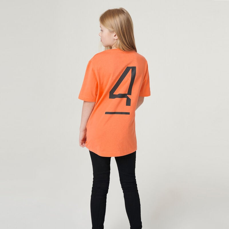 MCLAREN FW KIDS NORRIS TEE - orange