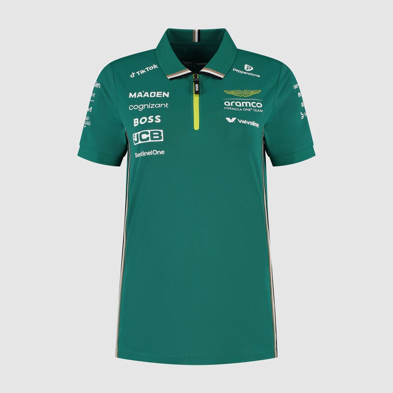 AMF1 RP WOMENS TEAM POLO - green