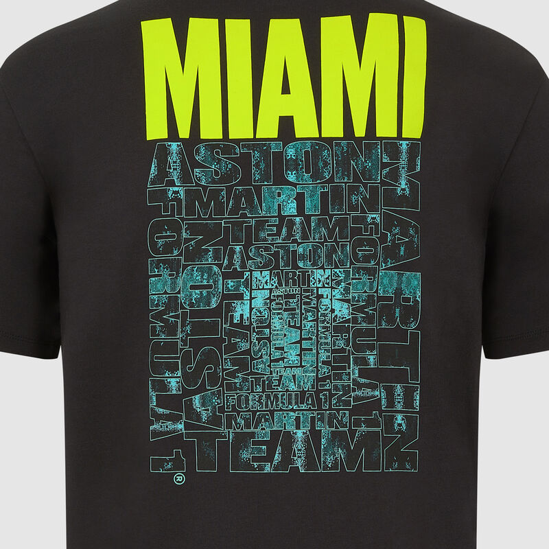 AMF1 FW MENS MIAMI GRAPHIC TEE - multicolor