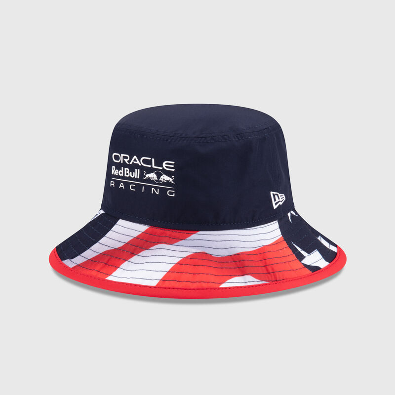 2024 New Era Bucket Hat US Edition 2024 - Red Bull Racing - Navy L - 198059658355 - Fuel For Fans F1 Merchandise store