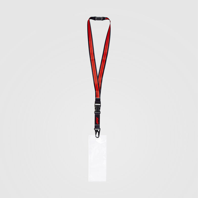 F1 FW LOGO LANYARD - black