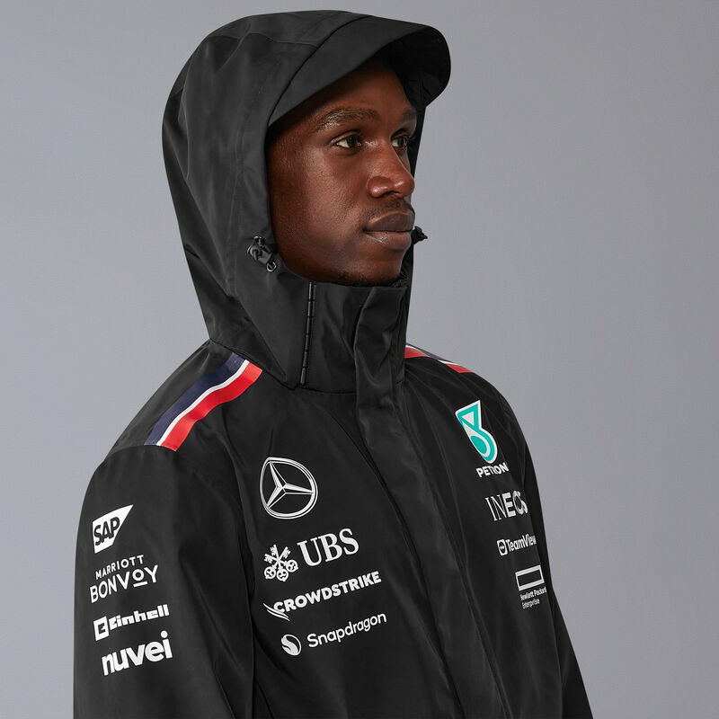 MAPF1 RP MENS RAIN JACKET - black