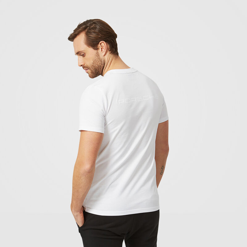 PORSCHE FW MENS TEE - white