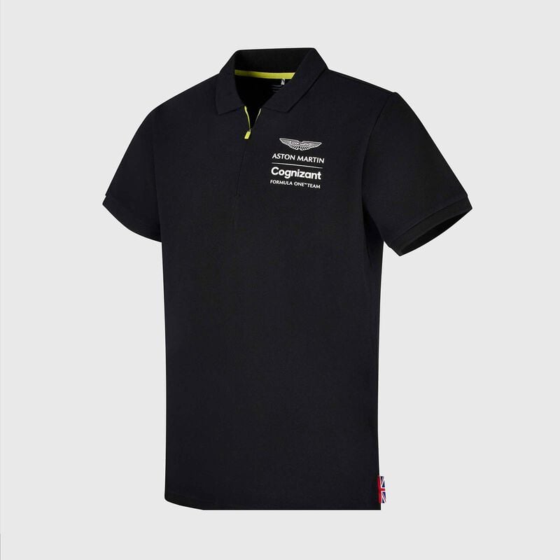 AMFC1 LIFESTYLE TEAM POLO - black