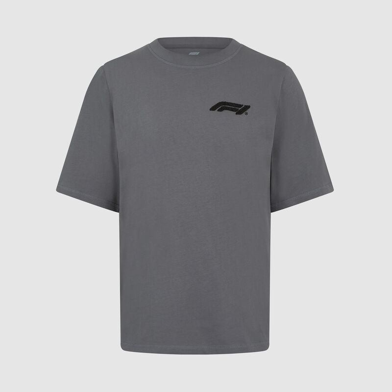 Boucle T-shirt 2024 - F1 Collection - Grey melange S for males - 8719203392271 - Fuel For Fans F1 Merchandise store