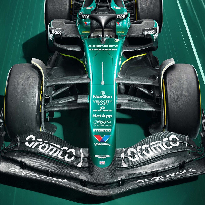AMF1 AMR24 HYPER-FOCUS POSTER - green
