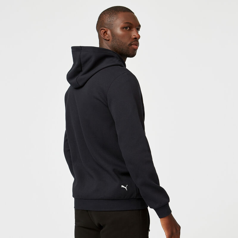 BMW RP MENS FULL ZIP HOODED SWEAT - grey