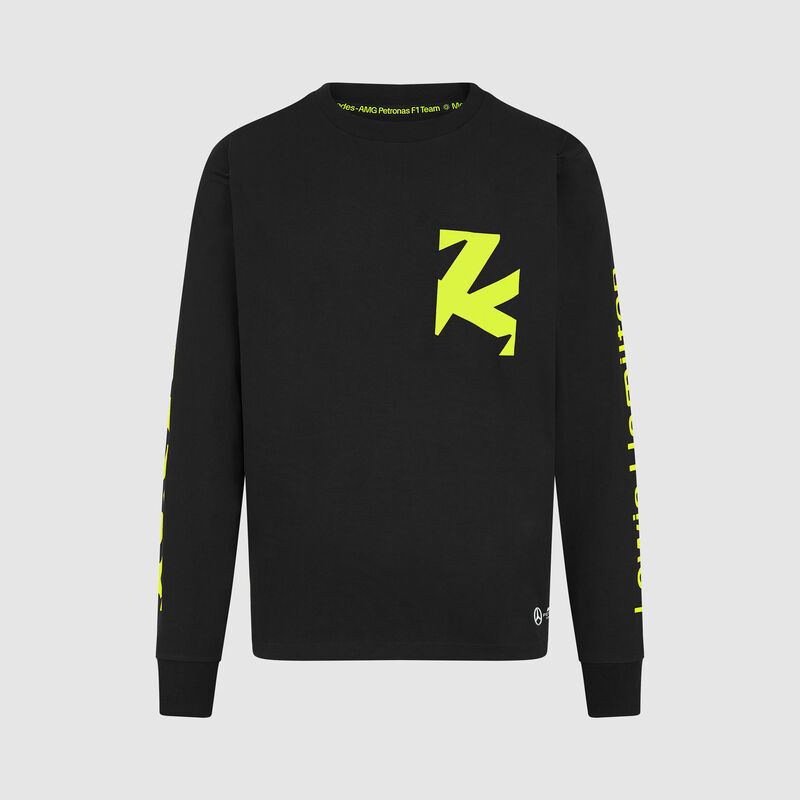 MAPF1 FW MENS LH LS TEE - black