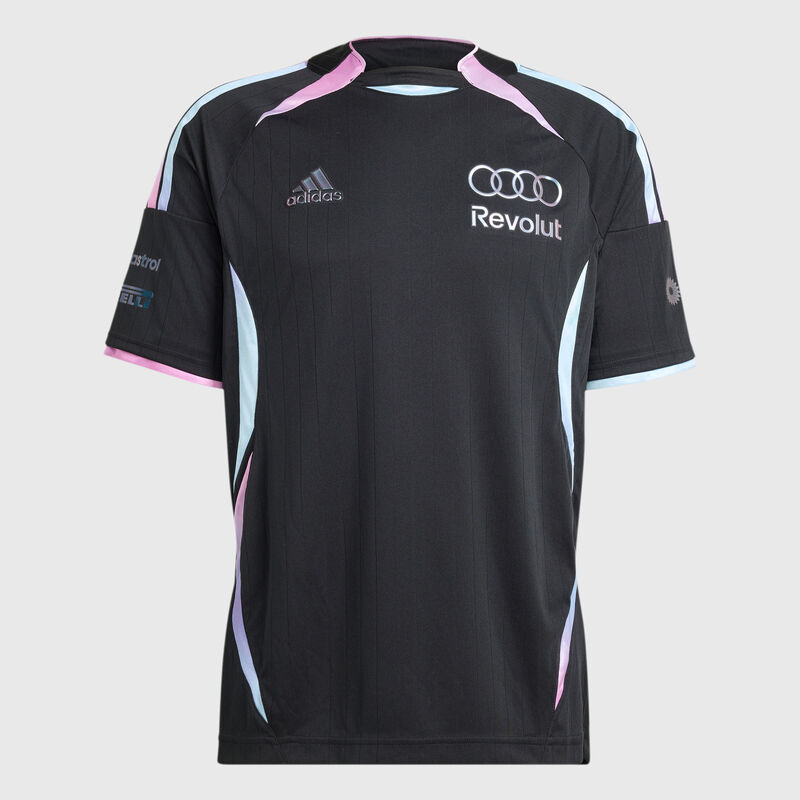 adidas 2026 Miami GP Special Edition T-shirt 2026 - Audi F1 Team - Black XS for males - 4068819028628 - Fuel For Fans F1 Merchandise store