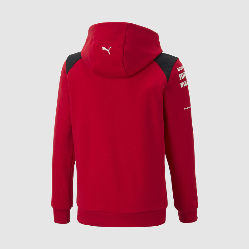 SF RP KIDS TEAM HOODY - red