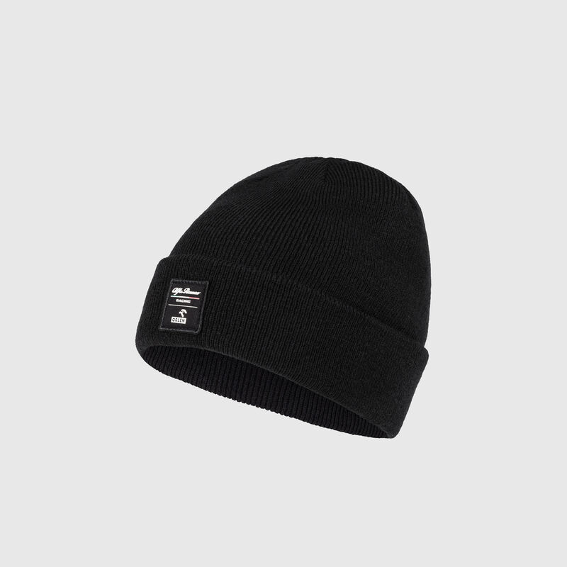 ALFA ROMEO RACING TEAM BEANIE - black