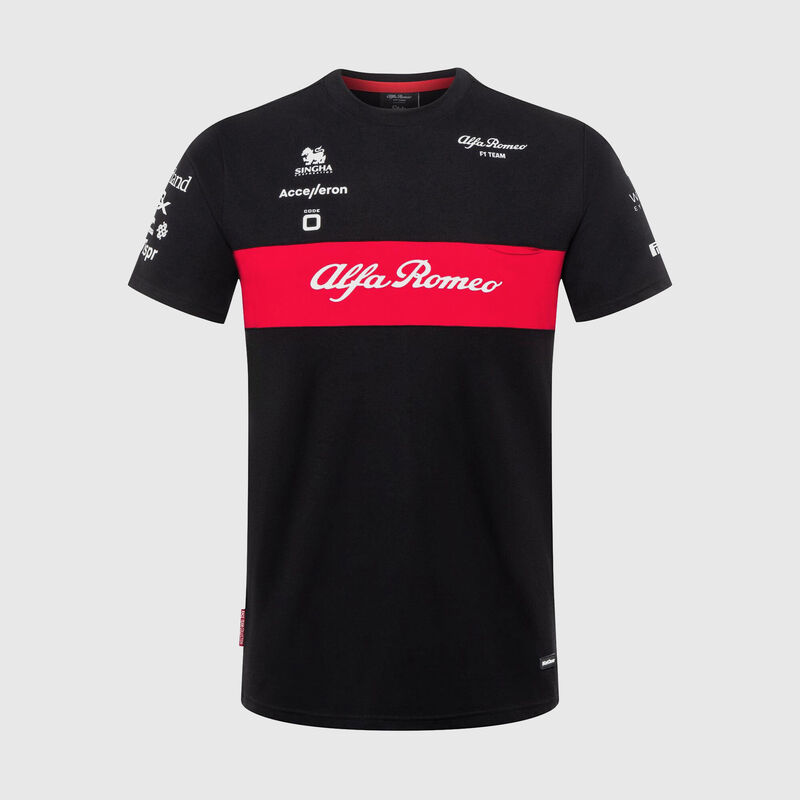 ALFA ROMEO SL RP TEAM TEE - black