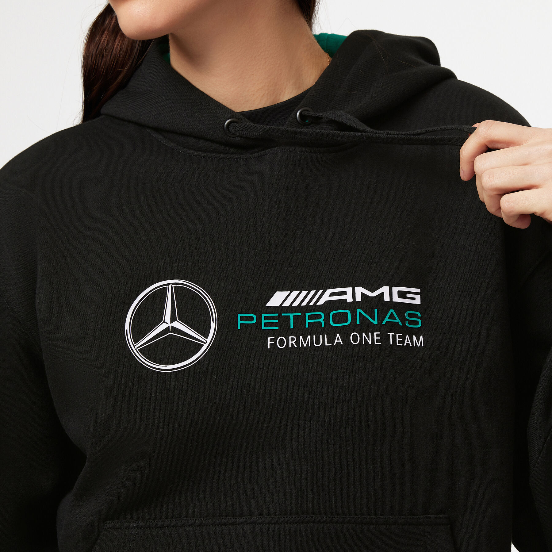 Women s Oversized Hoodie Mercedes AMG F1 Fuel For Fans