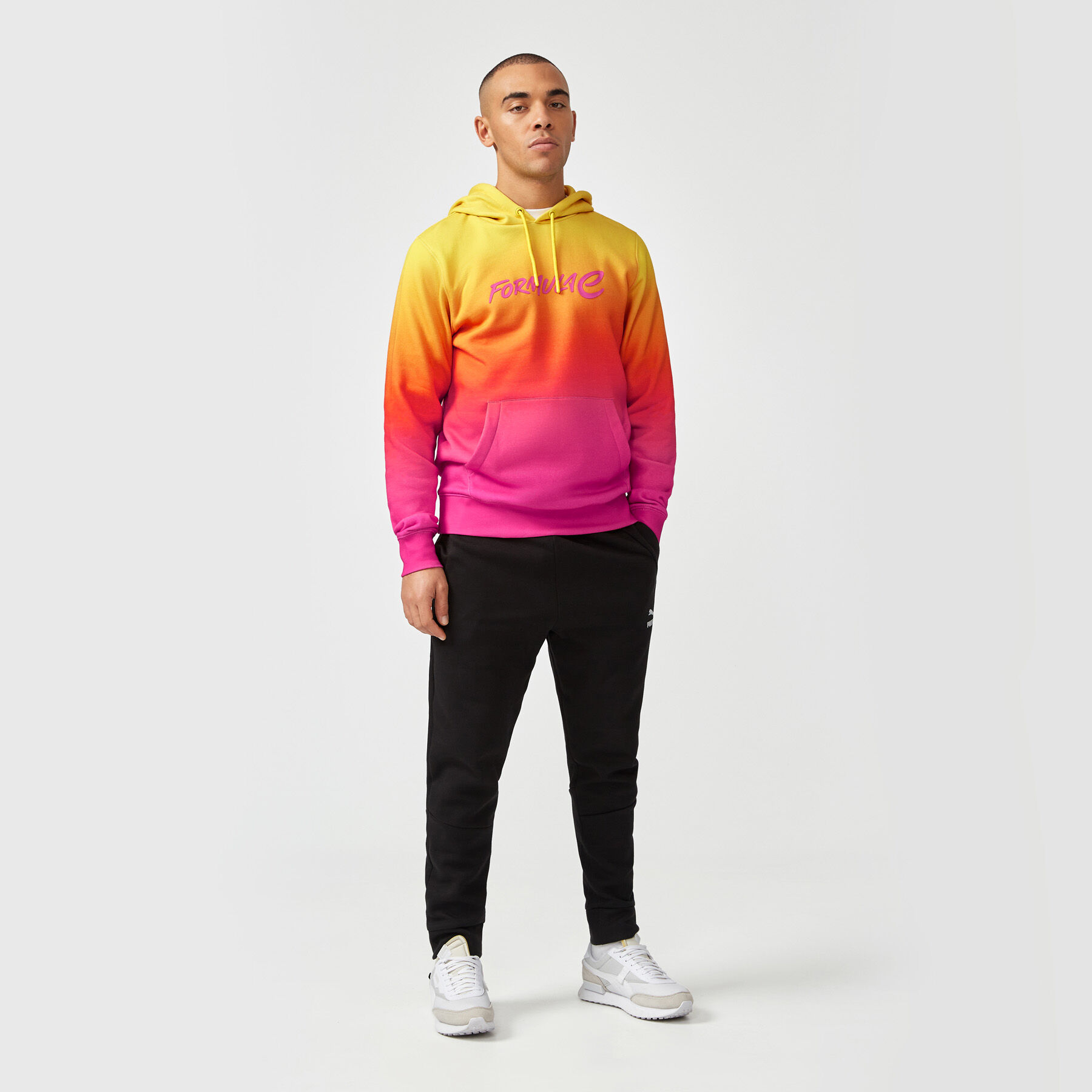Gradient hoodie sales
