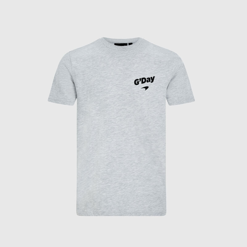 MCLAREN FW GDAY TEE GREY - grey melange