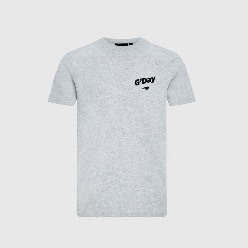 MCLAREN FW GDAY TEE GREY - grey melange