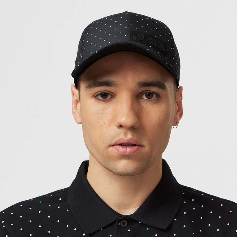 MAPF1 FW POLKA DOT CAP - black