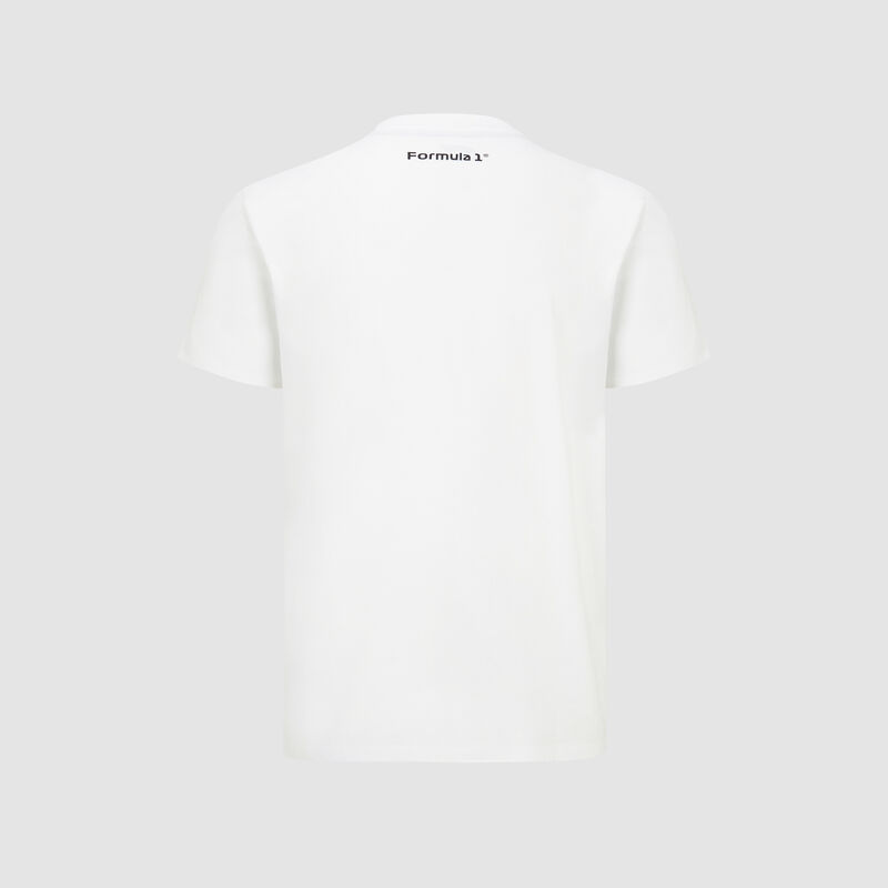 F1 FW FLAG GRAPHIC TEE - white