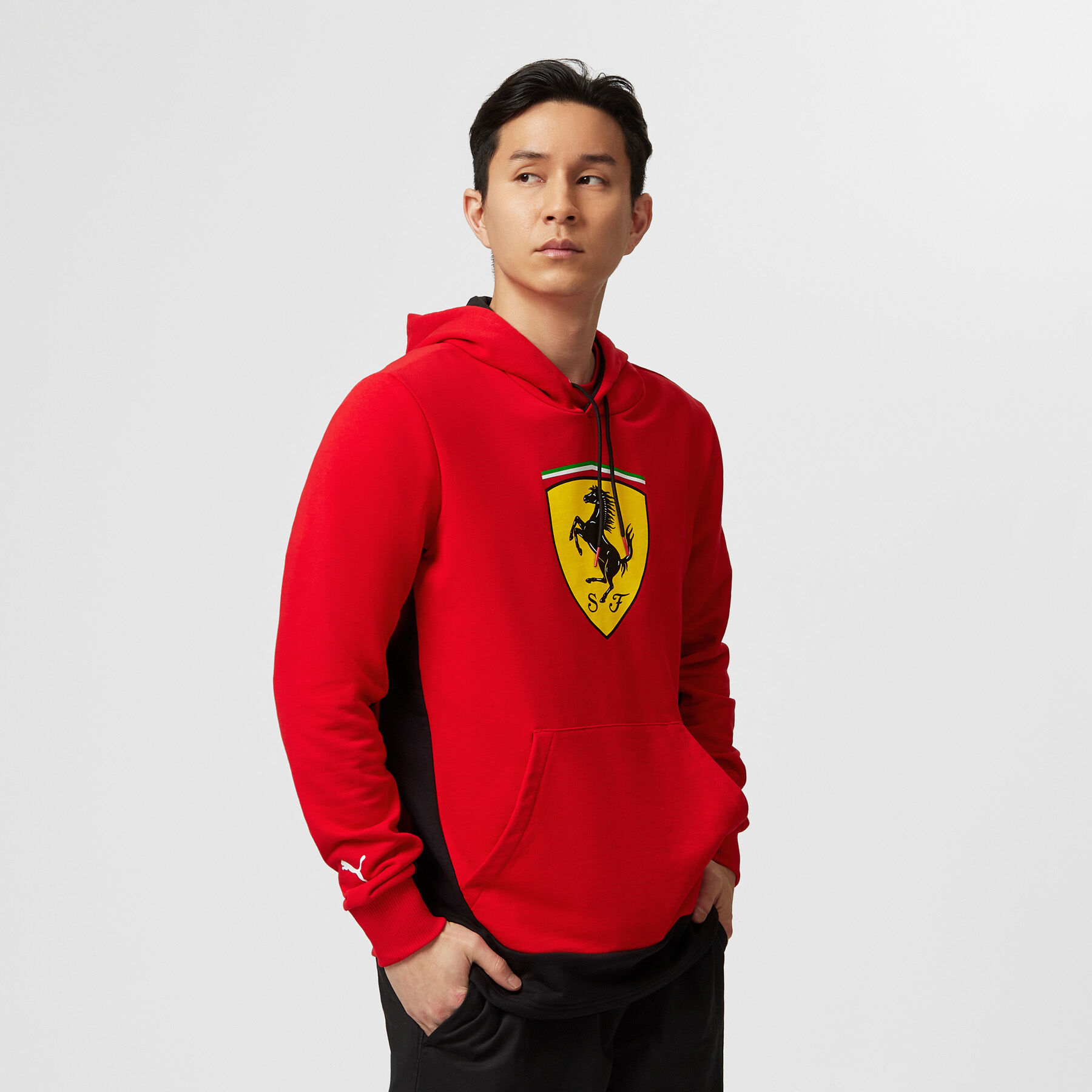 Logo Hoodie Scuderia Ferrari F1 Fuel For Fans