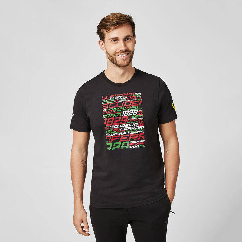 SF PU FW MENS GRAPHIC TEE - black