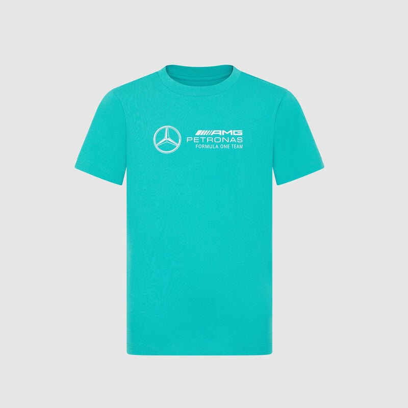 MAPF1 FW KIDS LARGE LOGO TEE - real teal