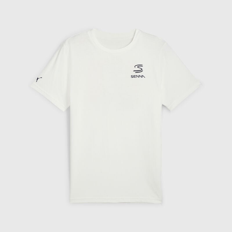 AS LS SENNA A VIDA GRAPHIC TEE - white