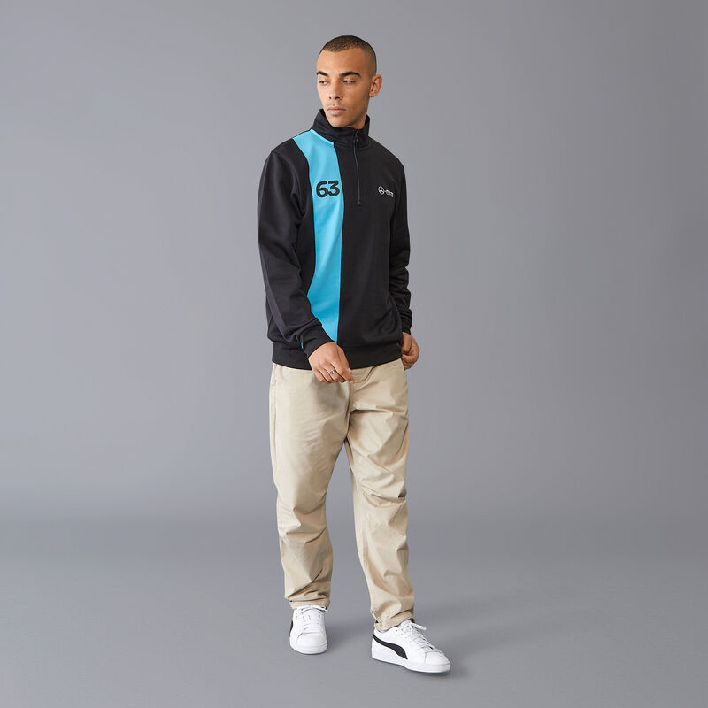 MAPF1 FW MENS GR 1/4 ZIP - black