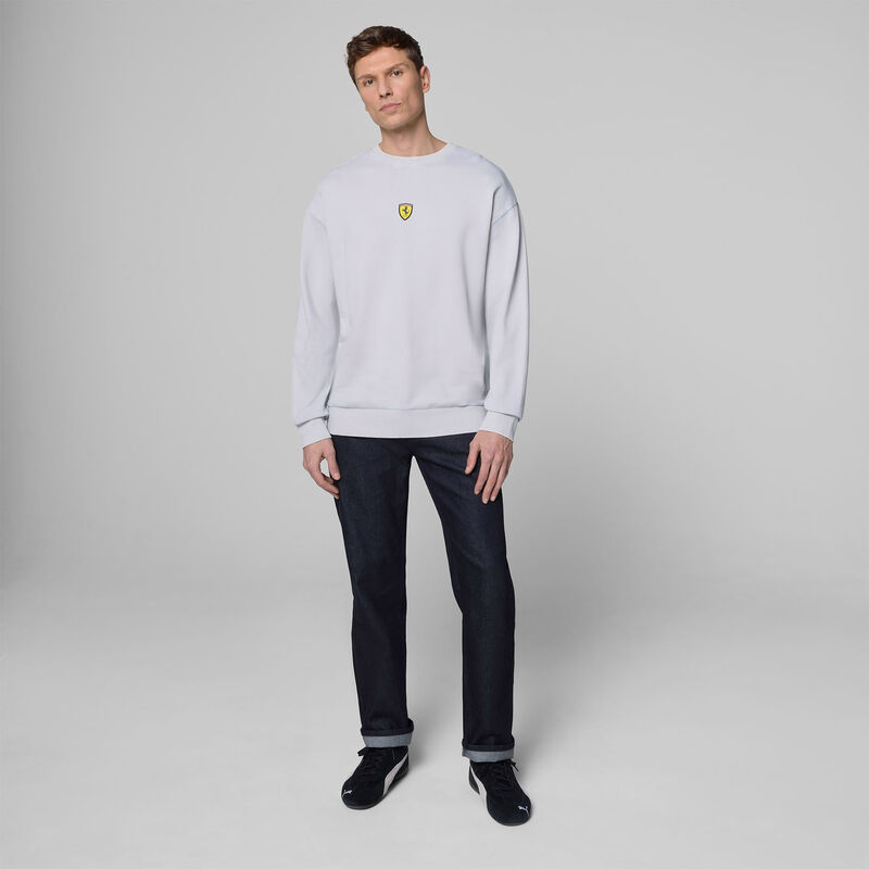 SF FW Driver Crew Sweatshirt - mid grey