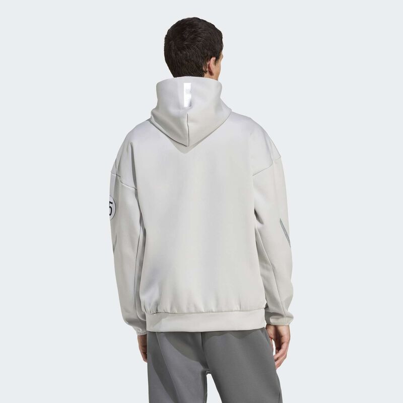 MAPF1 SE MENS SILVERSTONE FZ HOODIE - grey