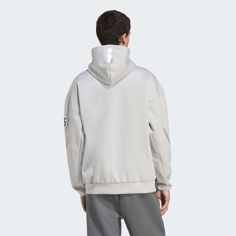 MAPF1 SE MENS SILVERSTONE FZ HOODIE - grey