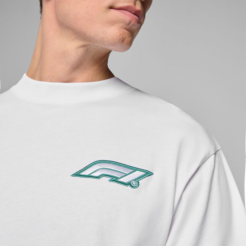 F1 FW LEGACY GRAPHIC TEE - white
