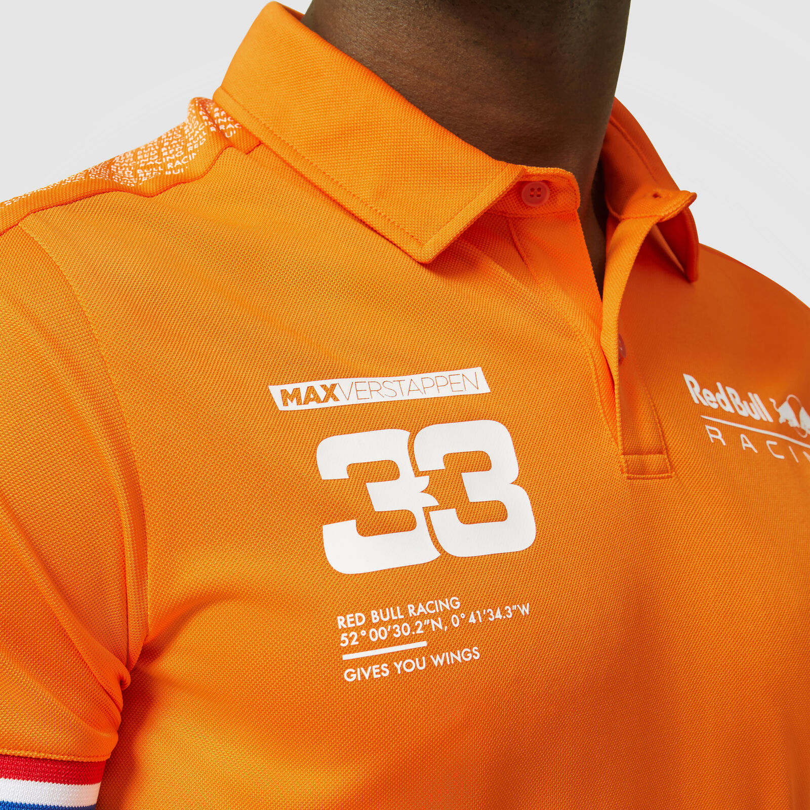 Red Bull Racing Max Verstappen Orange Army T Shirt
