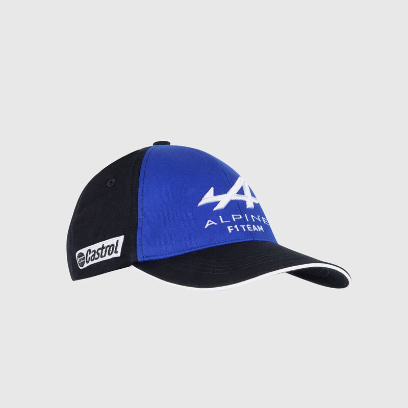 ALPINE F1 CAP - black / cobalt