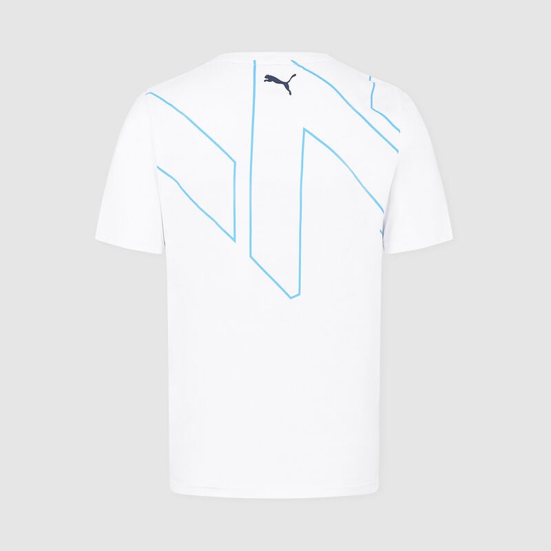 WILLIAM RACING FW MENS ABSTRACT W TEE - white