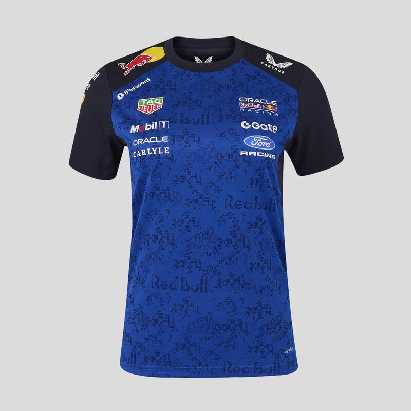 Women's 2026 Team Set Up T-shirt 2026 - Red Bull Racing - Night sky XS for females - 5063606453262 - Fuel For Fans F1 Merchandise store