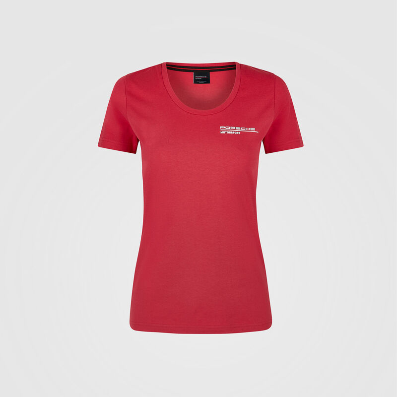 PORSCHE FW WOMENS TEE - red