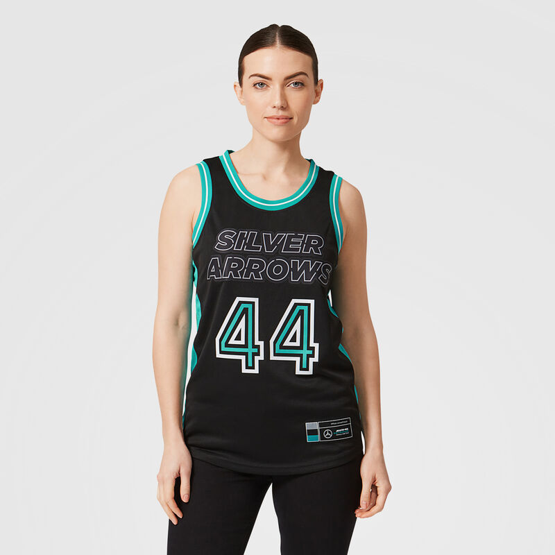 MAPF1 FW HAMILTON #44 BASKETBALL VEST - black