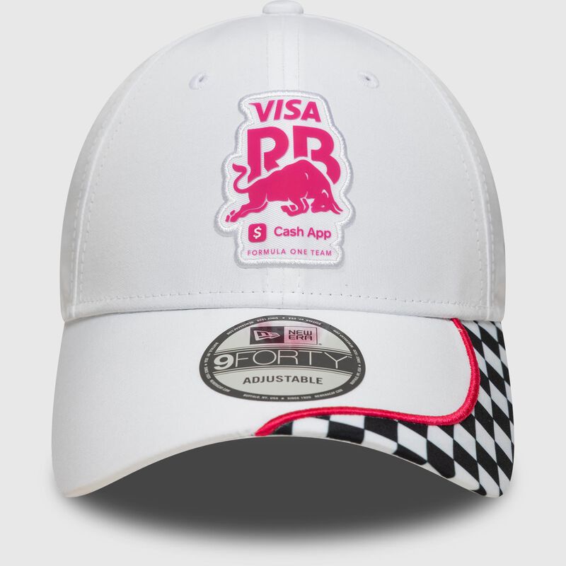 VCARB FW CHECKER 9FORTY CAP - White