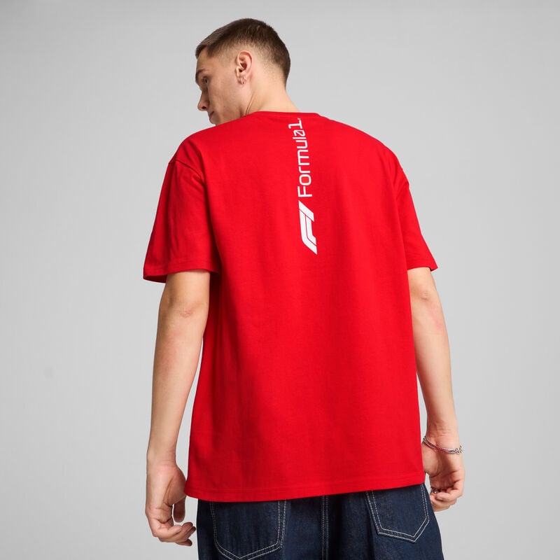 F1 ESS+ TEE - RELAXED - red