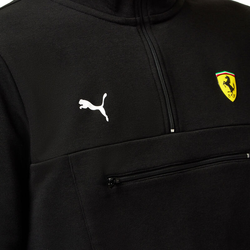 SF FW MENS QUARTER ZIP - black