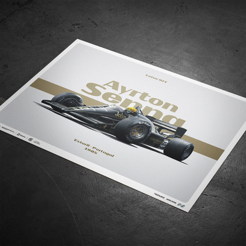 ASENNA SK LOTUS HORIZONTAL TRIBUTE POSTER - Multicolor