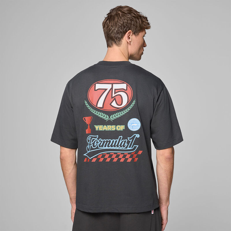 F1 FW LEGACY GRAPHIC TEE - black