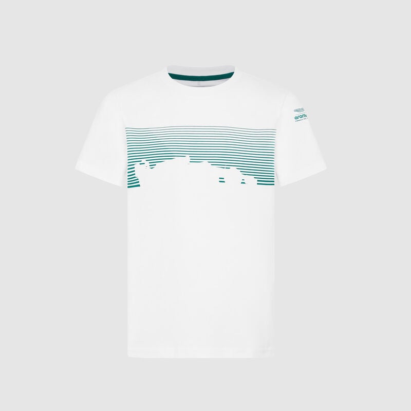 AMF1 FW KIDS GRAPHIC TEE - white