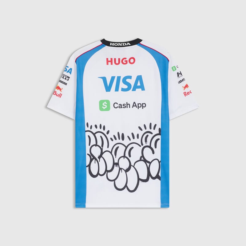 VCARB SE MENS SILVERSTONE TEAM TEE - White