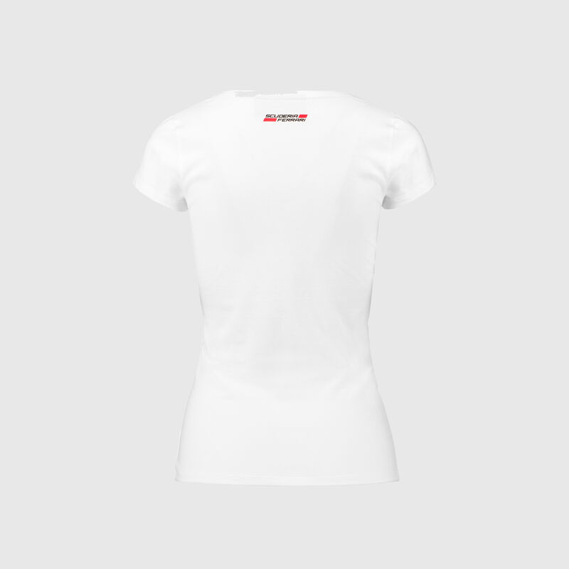 SF FW WOMENS CLASSIC V-NECK TEE - white