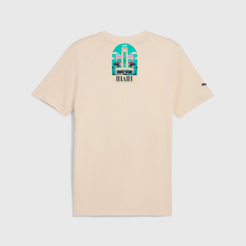 F1 FW MIAMI SE TEE - white