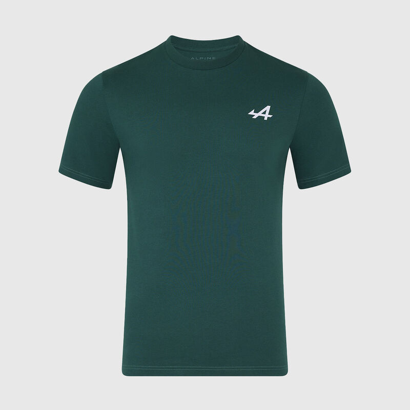 Graphic T-shirt 2025 - Alpine F1 - Dark green 4XL - 5063455119135 - Fuel For Fans F1 Merchandise store