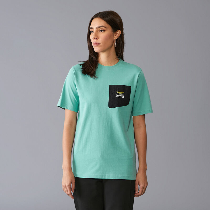 AMF1 FW LIFESTYLE TEE - teal