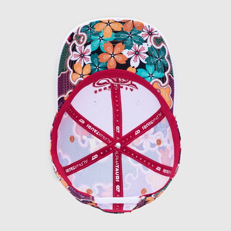 ALPHA TAURI SL TSUNODA JAPAN CAP - white